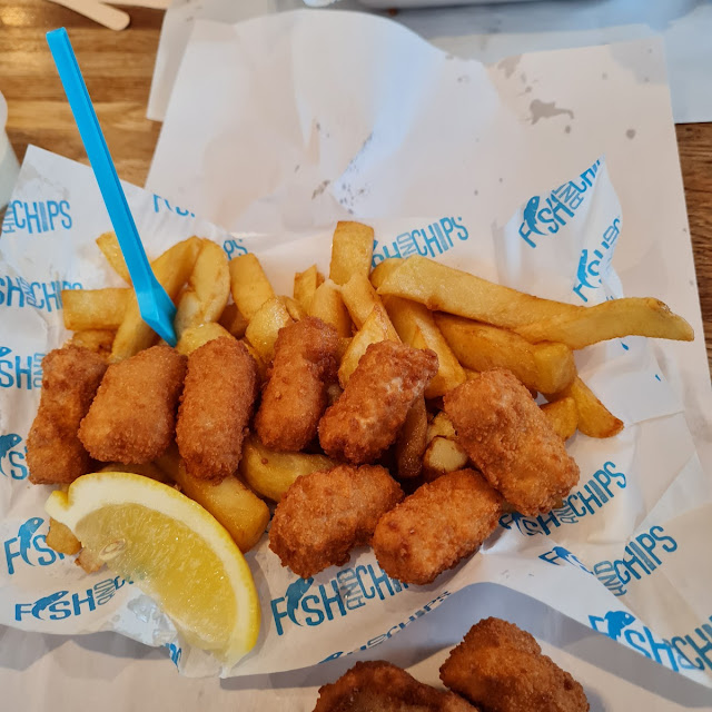 Scampi and Chips