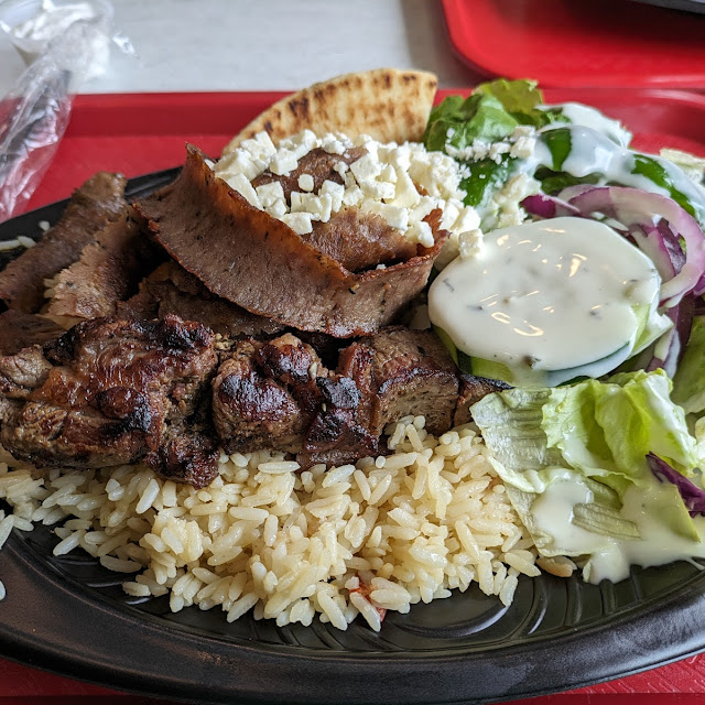 Chicken Combo with Gyro Meat