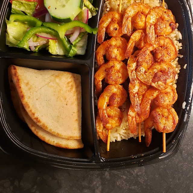 Shrimp Kabob Plate