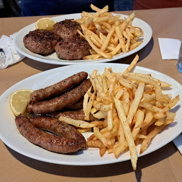Bifteki and Handmade Sausages