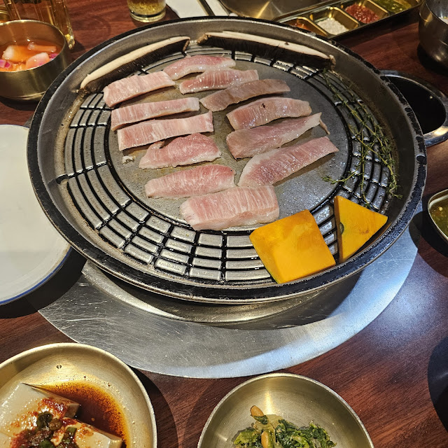 Grilled Meats and Assorted Banchan