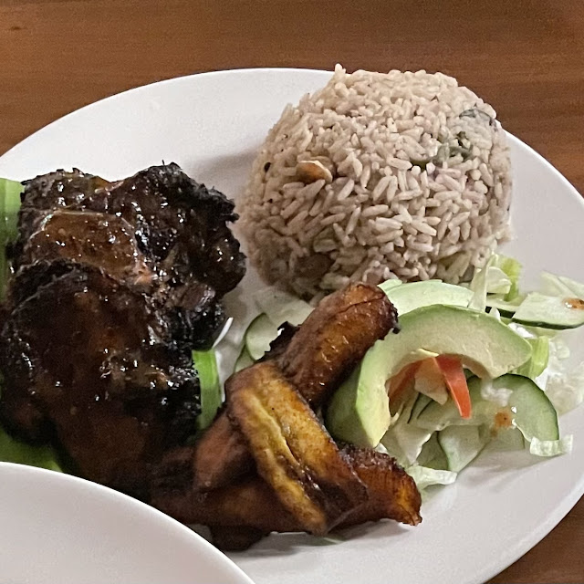 Jamaican Jerk Chicken Dinner