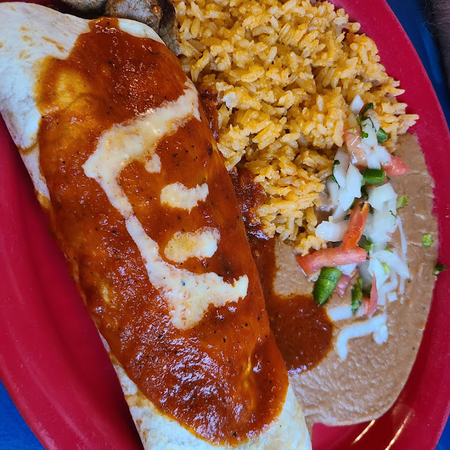 One Taco Two Enchiladas & Rice