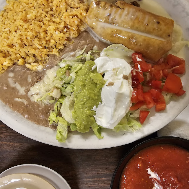 Chimichanga Dinner