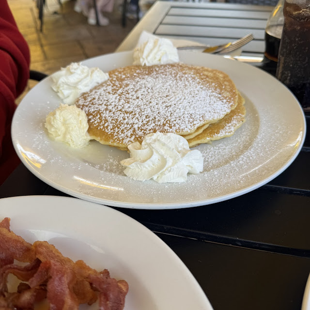 Chocolate Chip with Pecans Pancakes