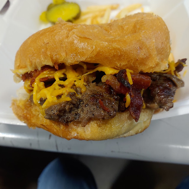 Bacon Strip Cheeseburger
