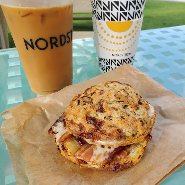 Smoked Bacon Egg and Cheese Biscuit