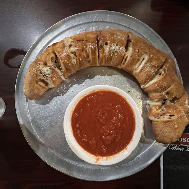 Grilled Chicken Stromboli