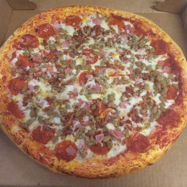 Large Thick Crust Cowboy Pizza