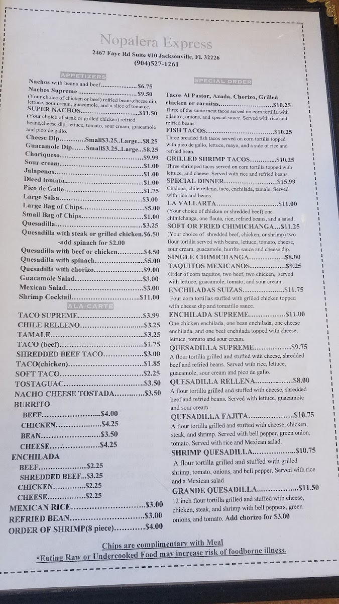 Menu Photo 0