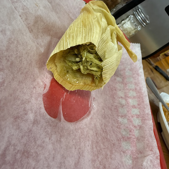 Tamales Verdes De Pollo Chicken Green Tamales
