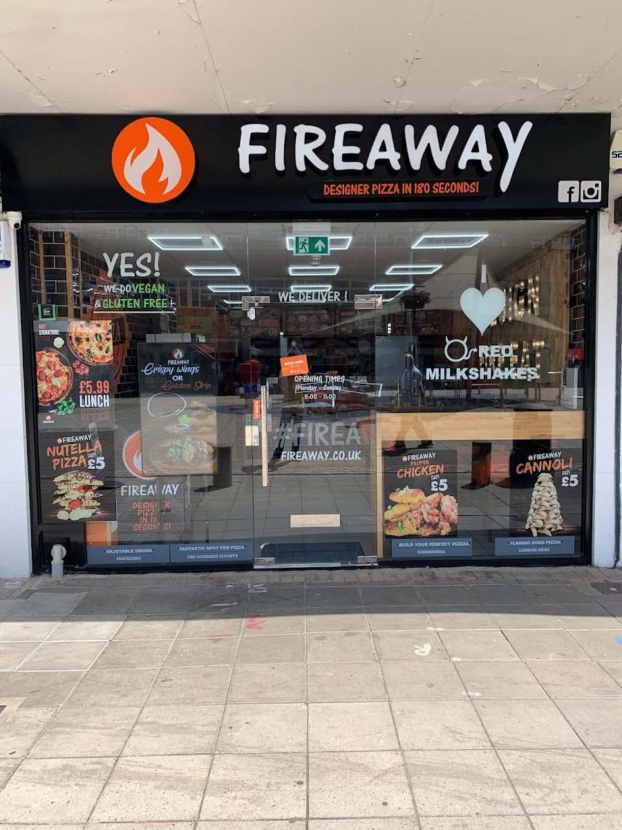 Fireaway Pizza Woodley