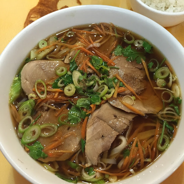 Stewed Duck Noodles Soup