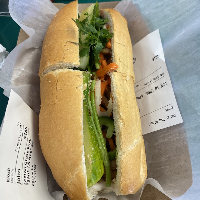Lemon Grass Pork Bahn MI