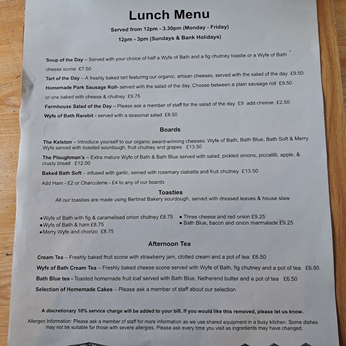 Menu Photo 1