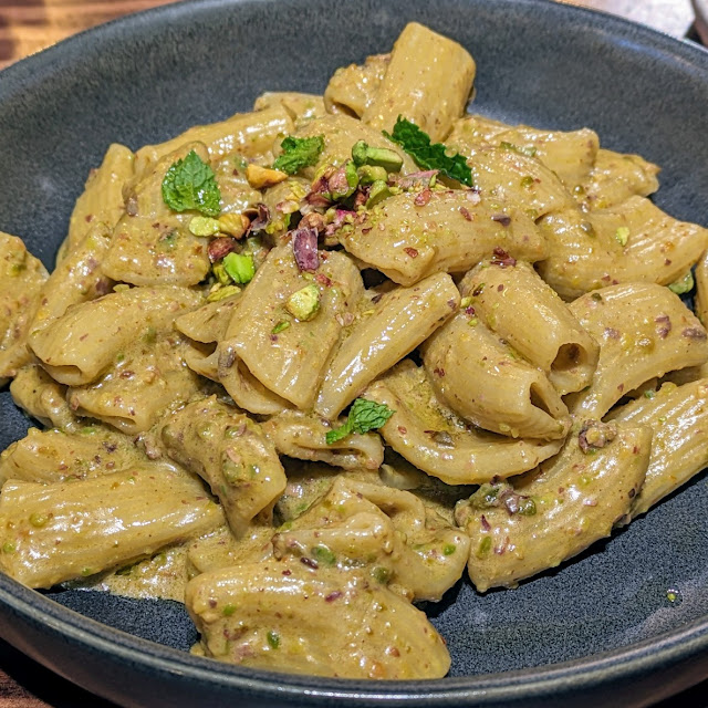 Rigatoni Pistachio Pesto