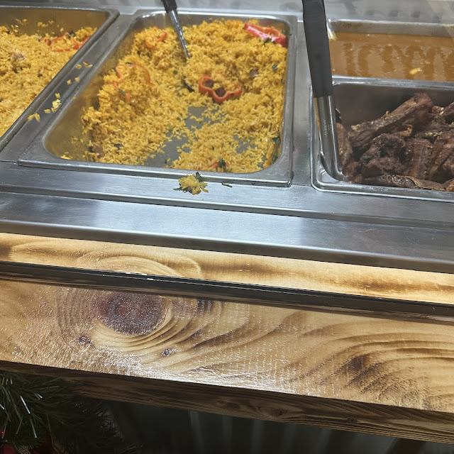 Yellow Rice Carne Frita