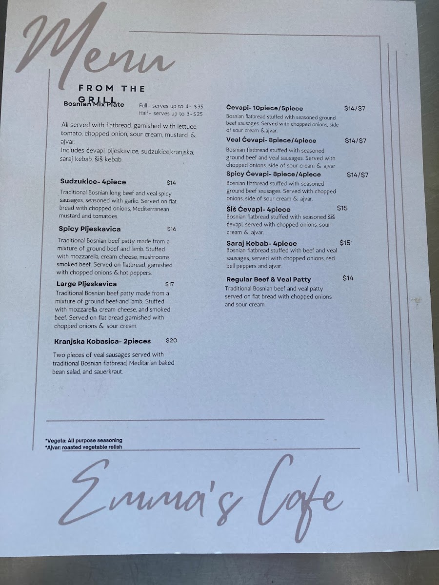 Menu Photo 0