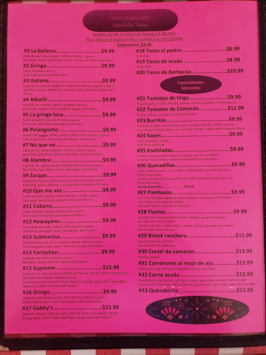 Menu Photo 0