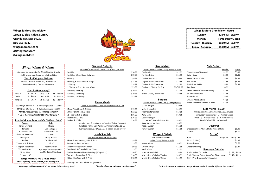 Menu Photo 0