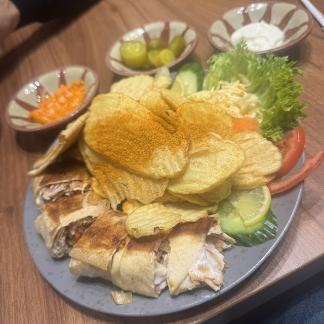 Arabic Chicken Shawarma Plate