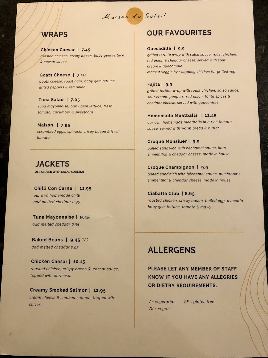 Menu Photo 0
