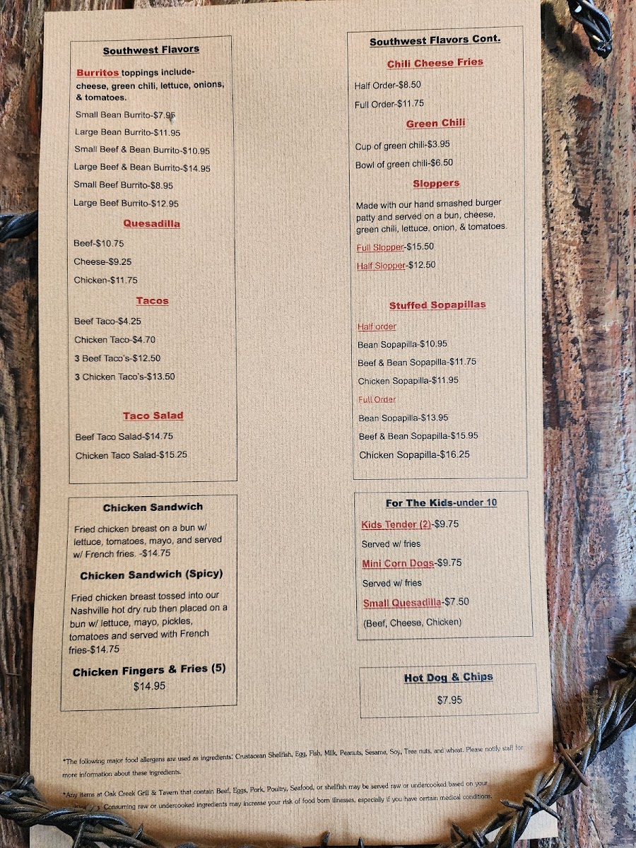 Menu Photo 0