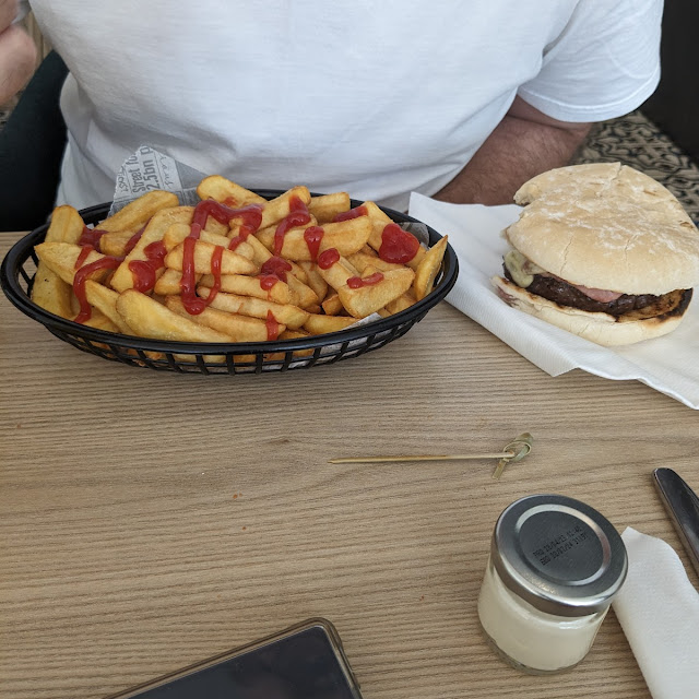 Burger and Fries