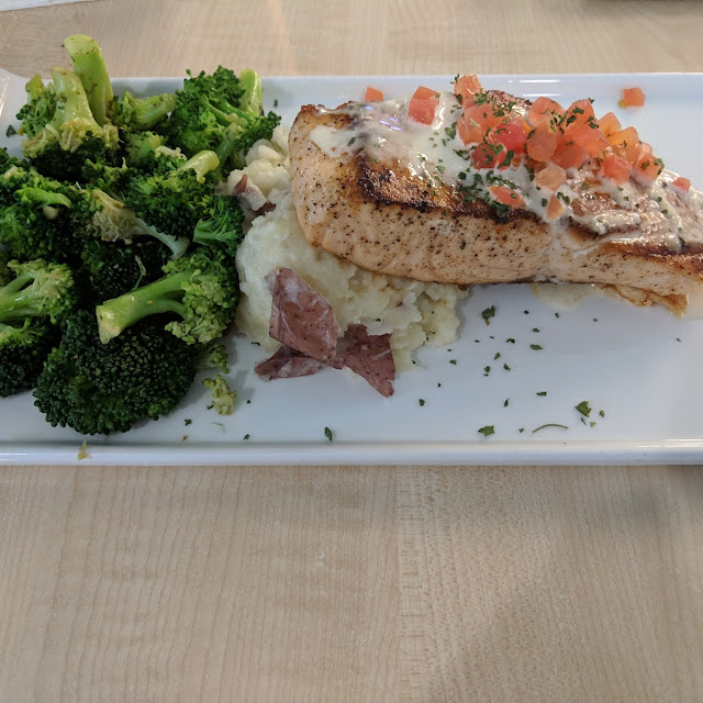 Grilled Atlantic Salmon