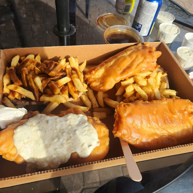 Halibut and Chips