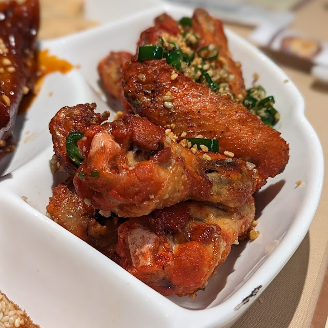 Spare Ribs & Chicken Wings with Chilli & Salt
