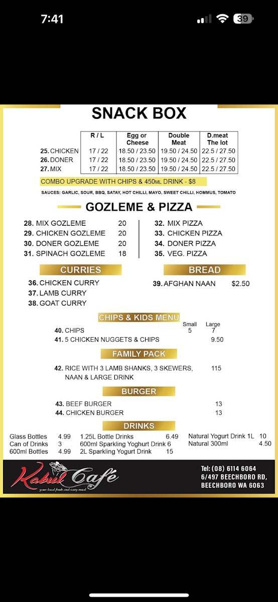 Menu Photo 0