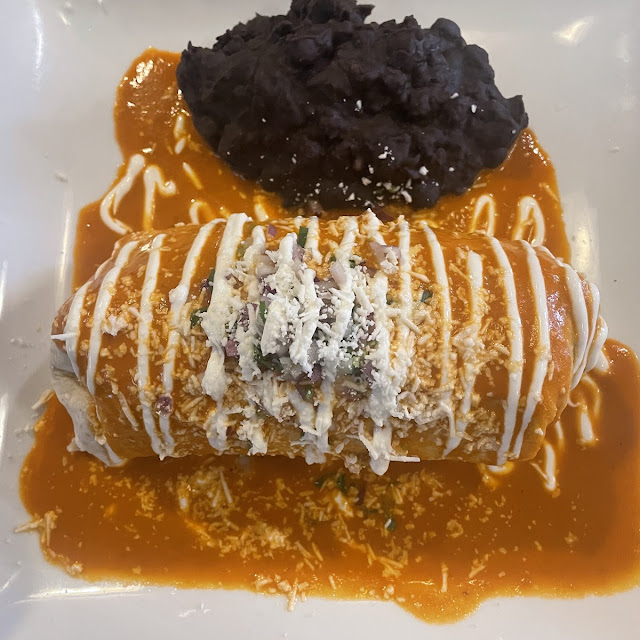 Tex Mex Chicken Burrito with Black Beans