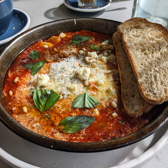 Eggs in Purgatory Baked Eggs