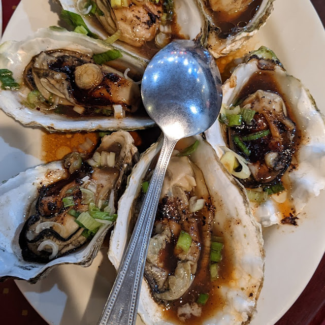 Steam Oyster in Half Shell