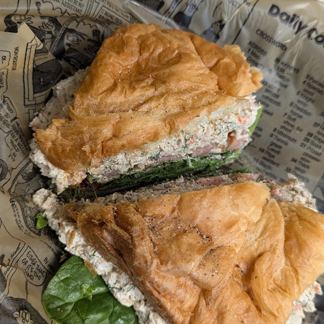 Smoked Chicken Salad Croissant