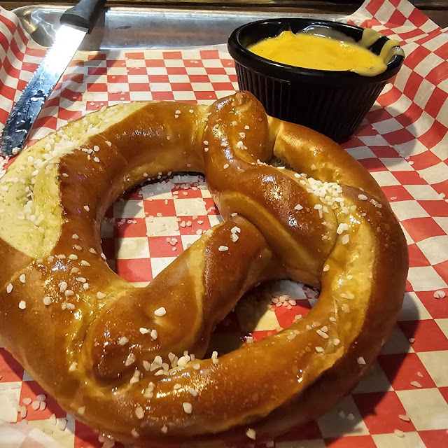 Bavarian Pretzel with Beer Cheese