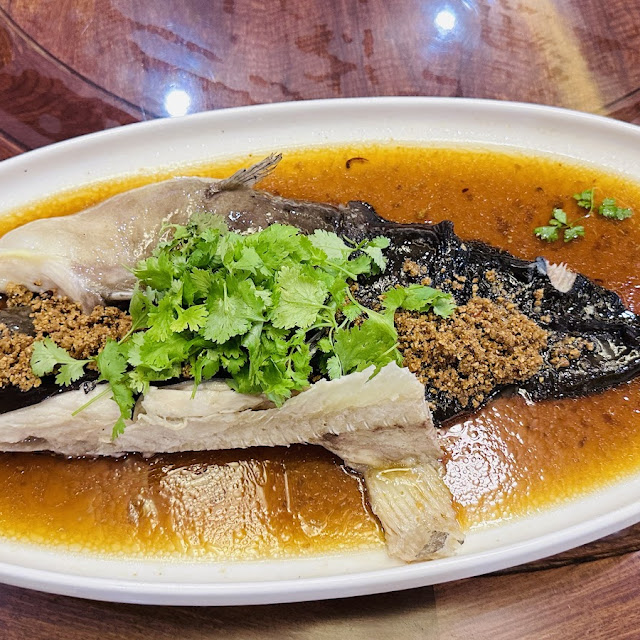 Steamed Tiger Grouper With