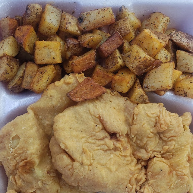 Breakfast Pork Chops and Breakfast Potatoes