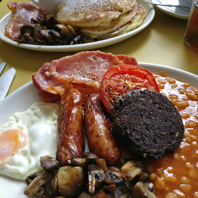 Egg Bacon Sausage Beans