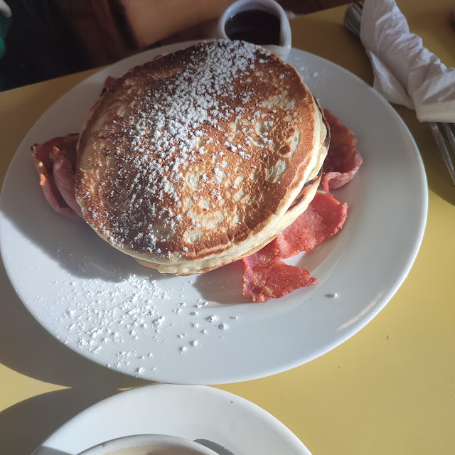 Pancakes with Bacon