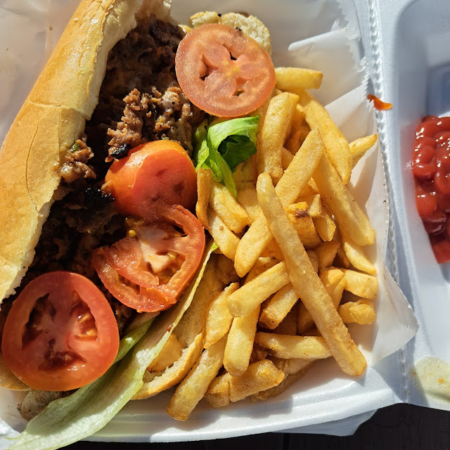 Philly Cheesesteak with Fries
