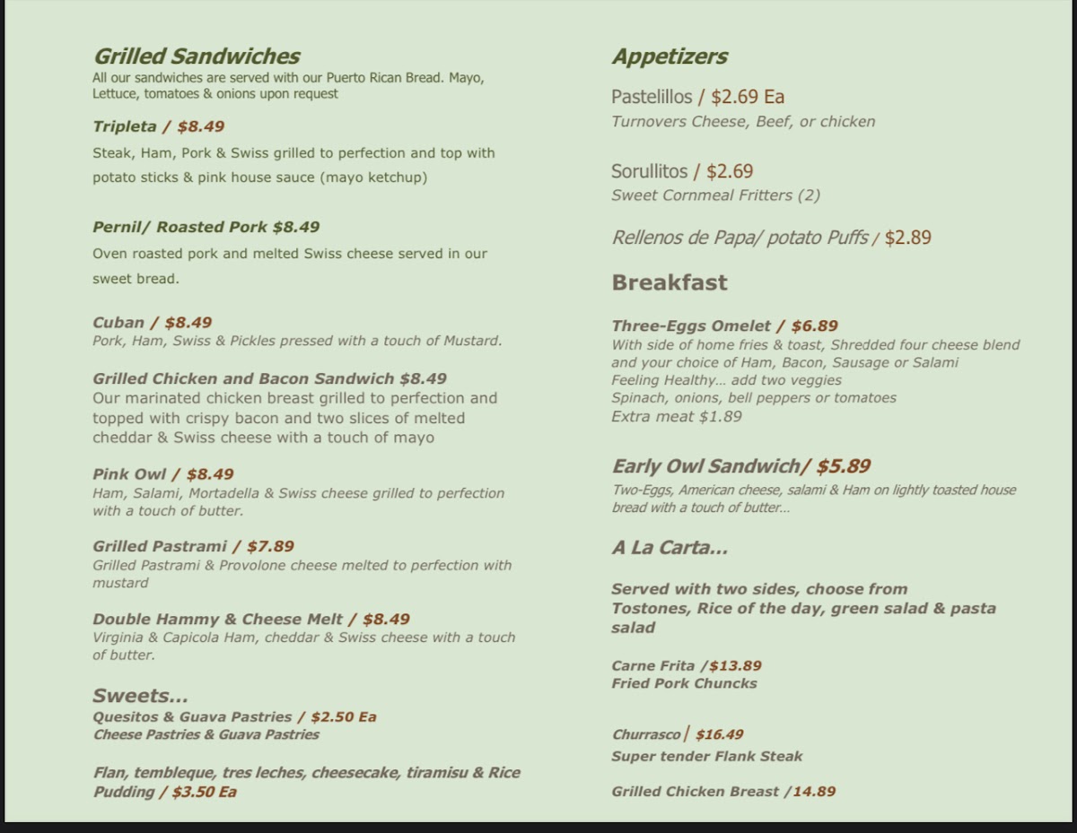 Menu Photo 0