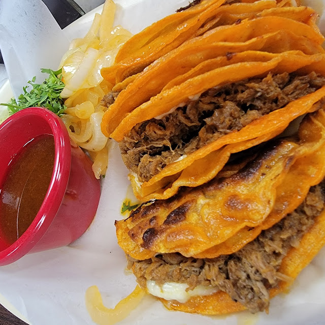Birria Tacos with Dipping Sauce