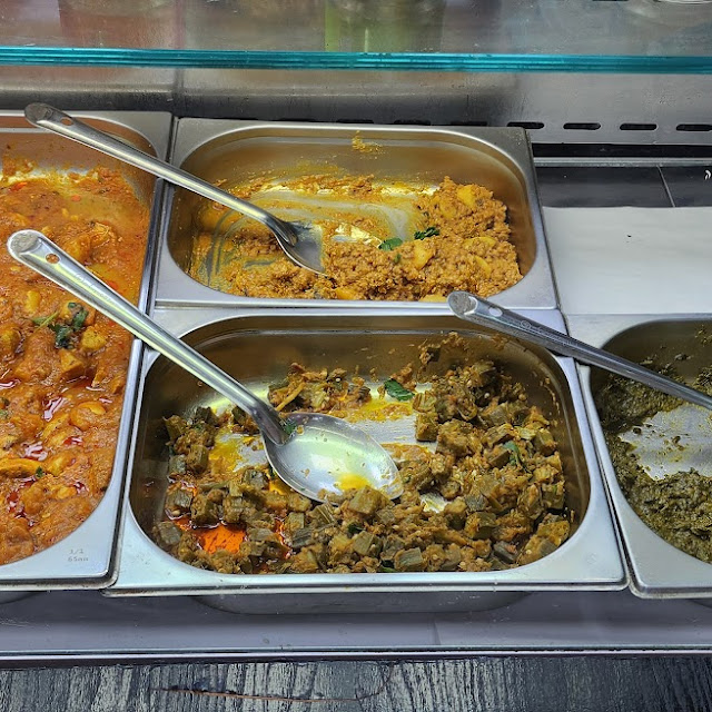 Bhindi Masala Aaloo Qeema Saag Aaloo