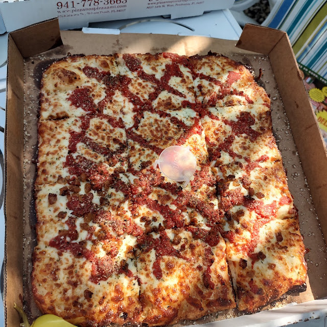 Detroit Style Cheese Pizza