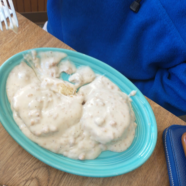 Sausage Gravy and Biscuits