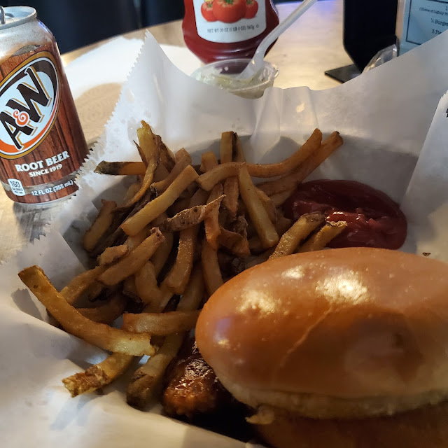 Bar-B-Q Pork and Sweet Potatoe Fries