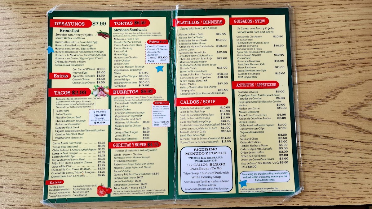 Menu Photo 0