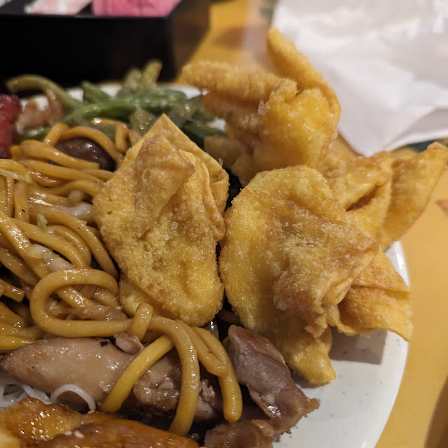 Sesame Chicken Fried Rice Crab Rangoon